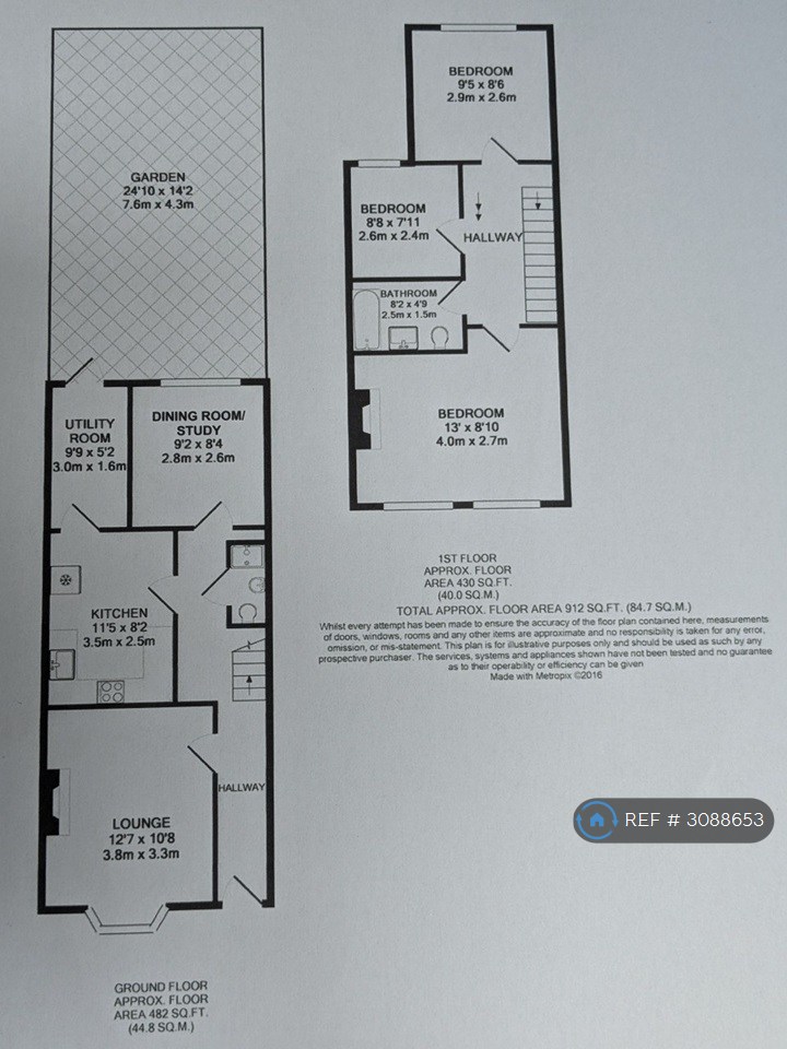 Croydon floorplan
