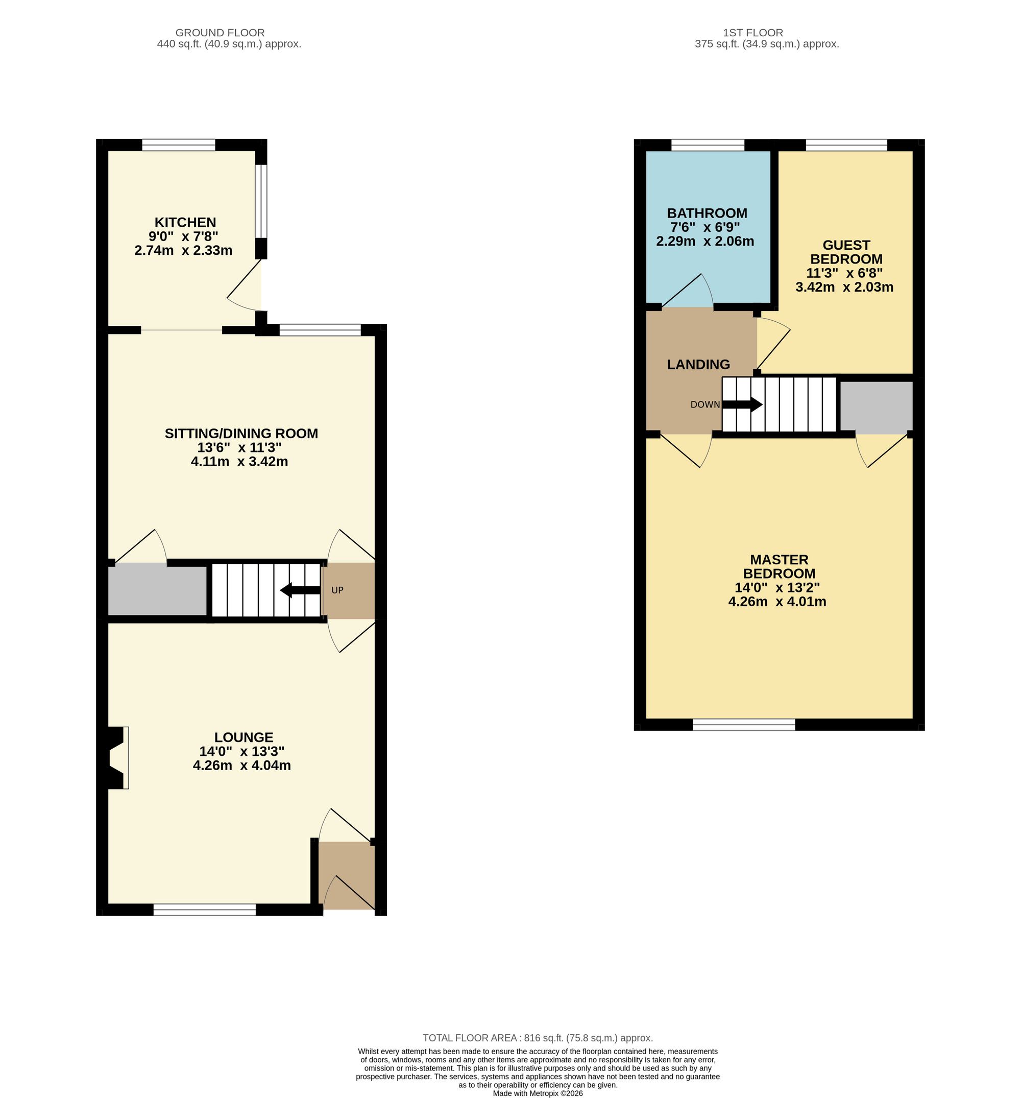 52 Wellington Road, Manchester floorplan