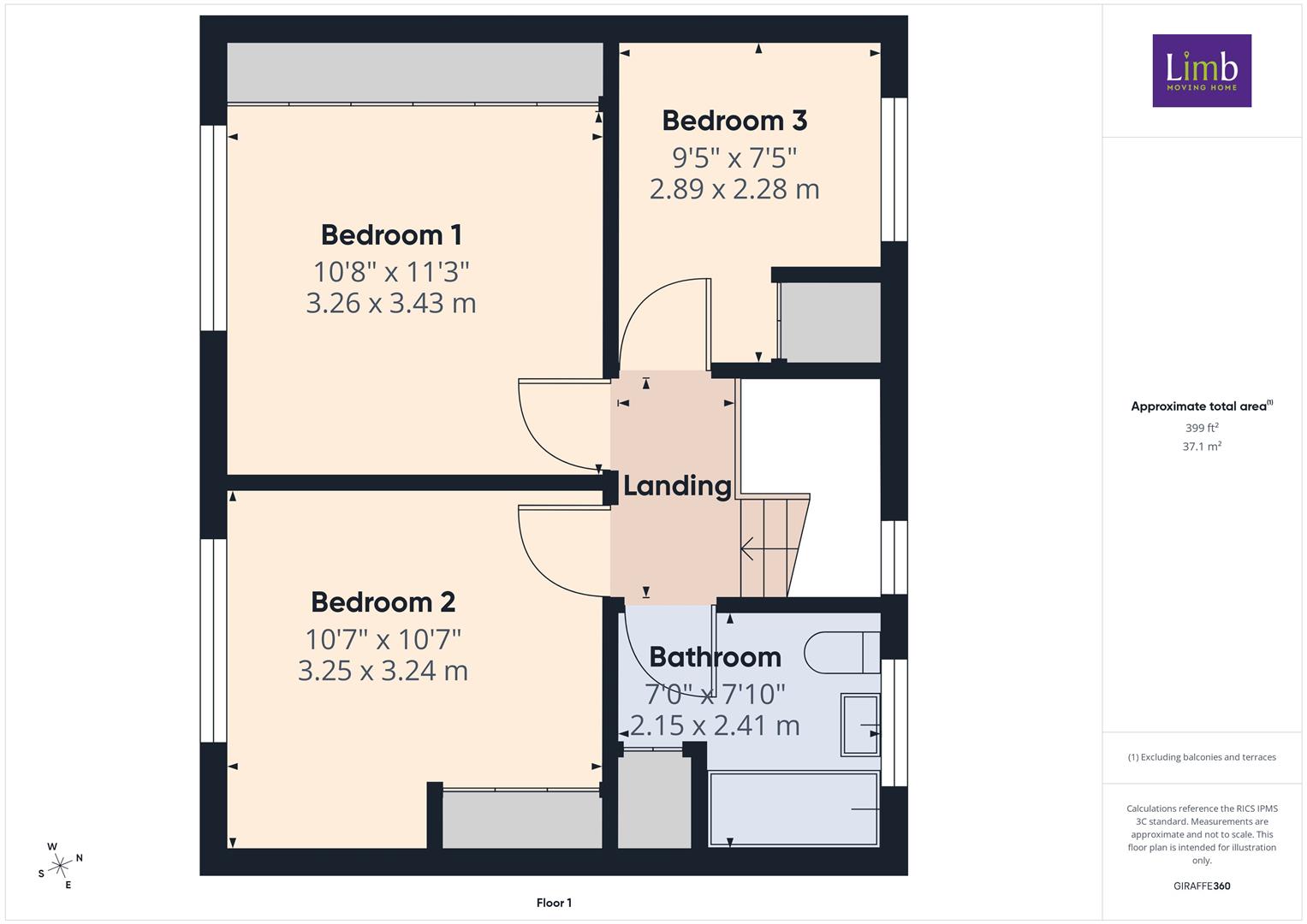 33, Grange Park, Brough floorplan