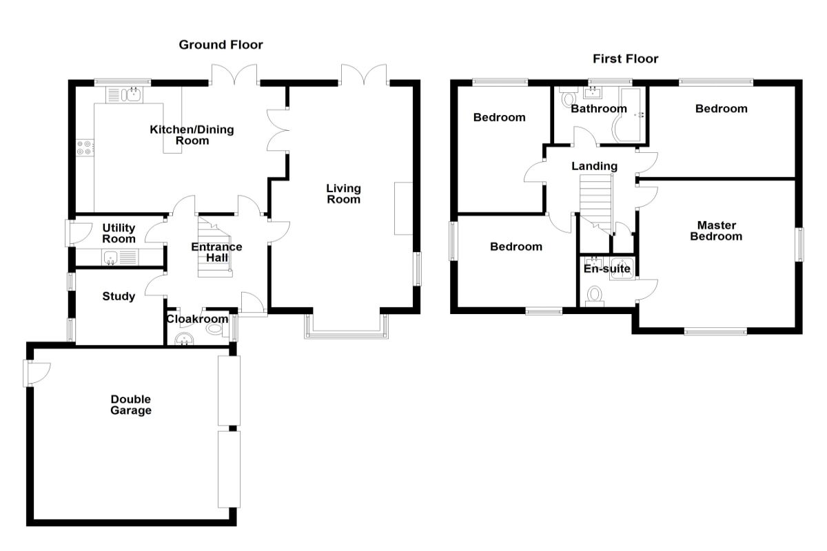 4 Bedrooms Detached house for sale in Coppice Close, Dunmow CM6