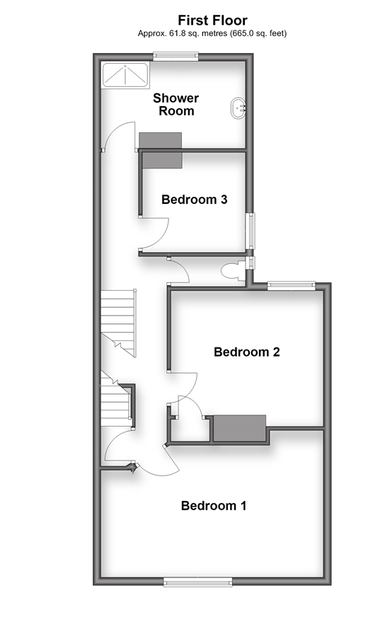 York Road, Totland Bay floorplan