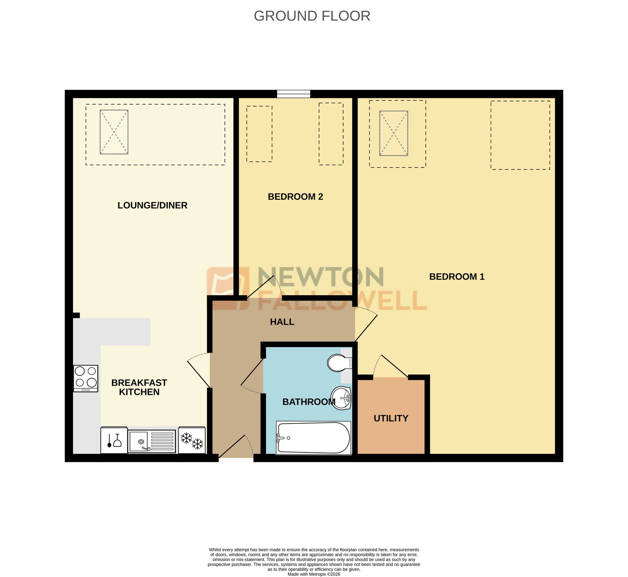 Flat 304, The Tankard Building Warwick Brewery, Newark floorplan