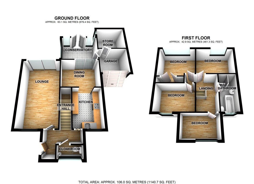 4 Bedrooms  to rent in Danes Way, Leighton Buzzard LU7