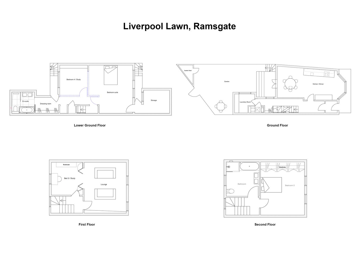 Liverpool Lawn, Ramsgate CT11, 3 bedroom town house for sale 65723808 PrimeLocation