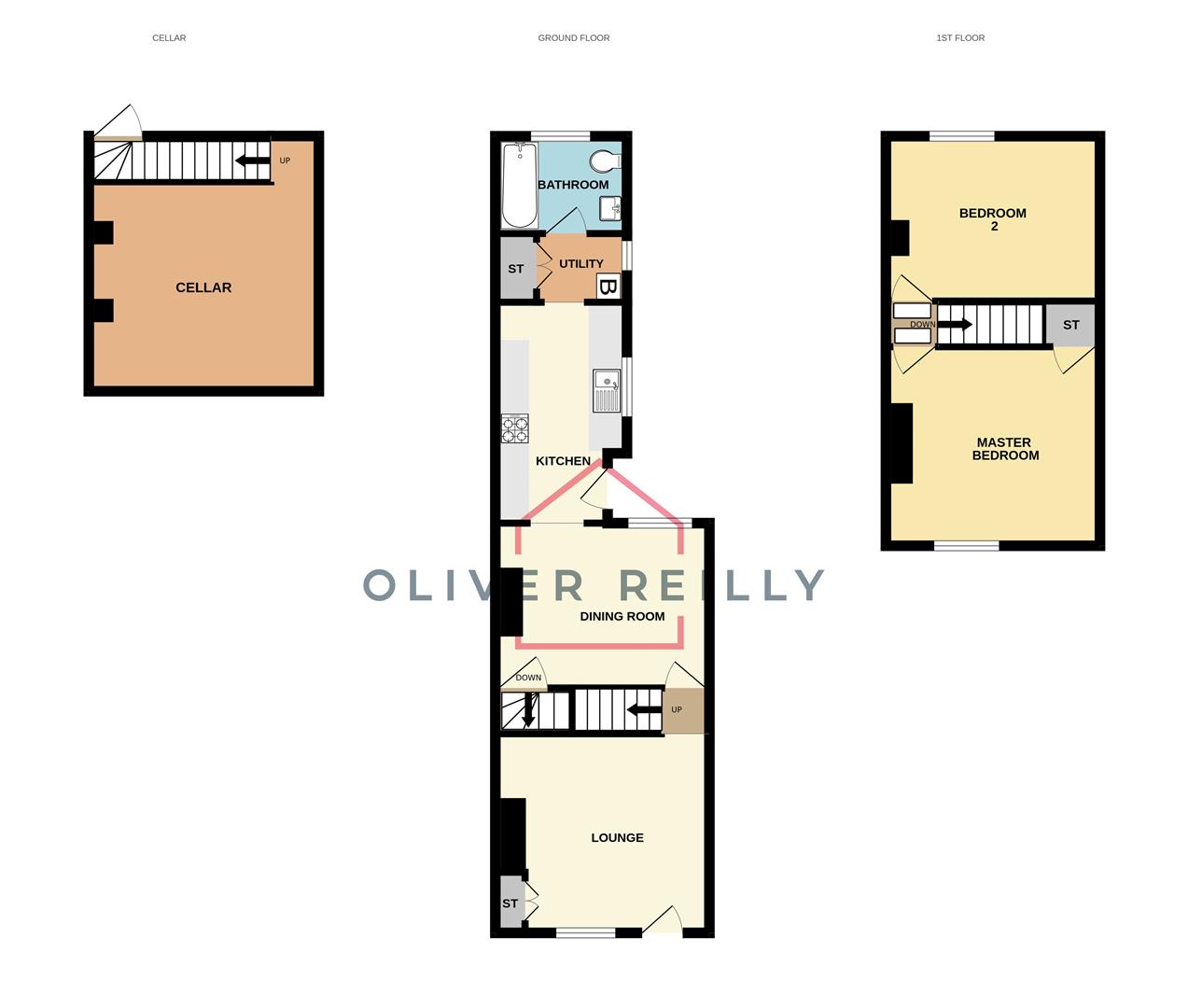 26, Cross Street, Newark floorplan