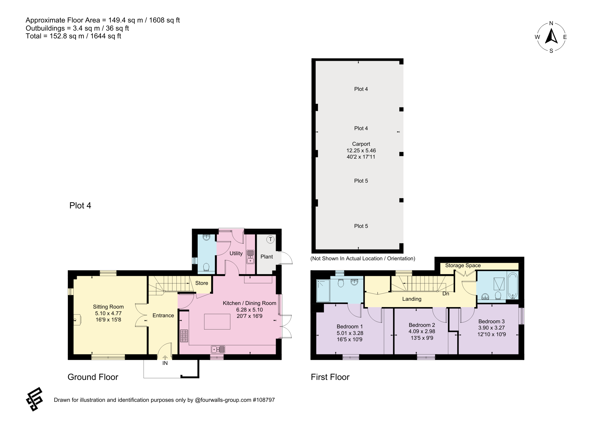 4, Nash Orchard, Tewkesbury floorplan
