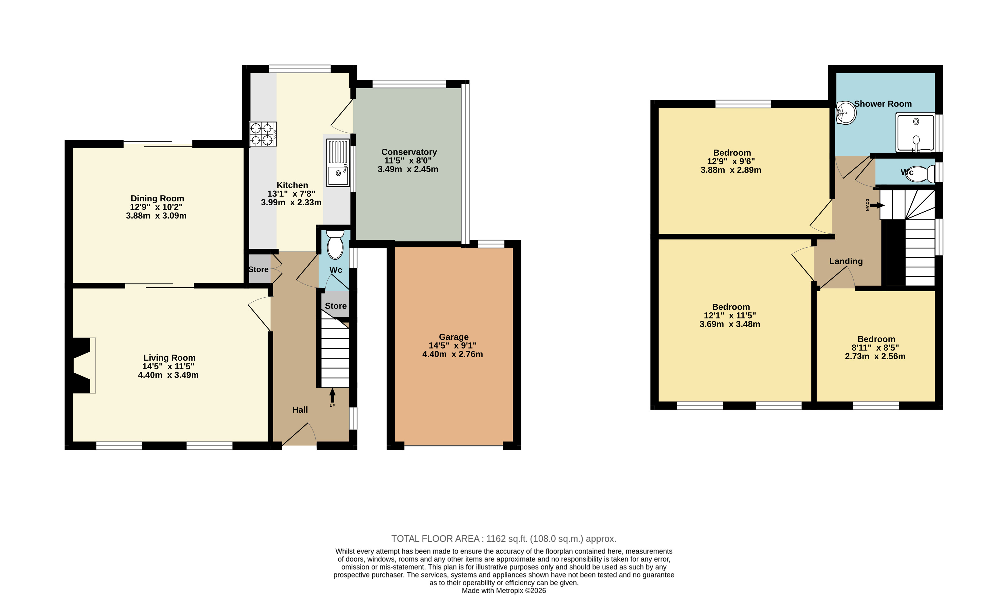 16, Dalmaney Close, Kent floorplan
