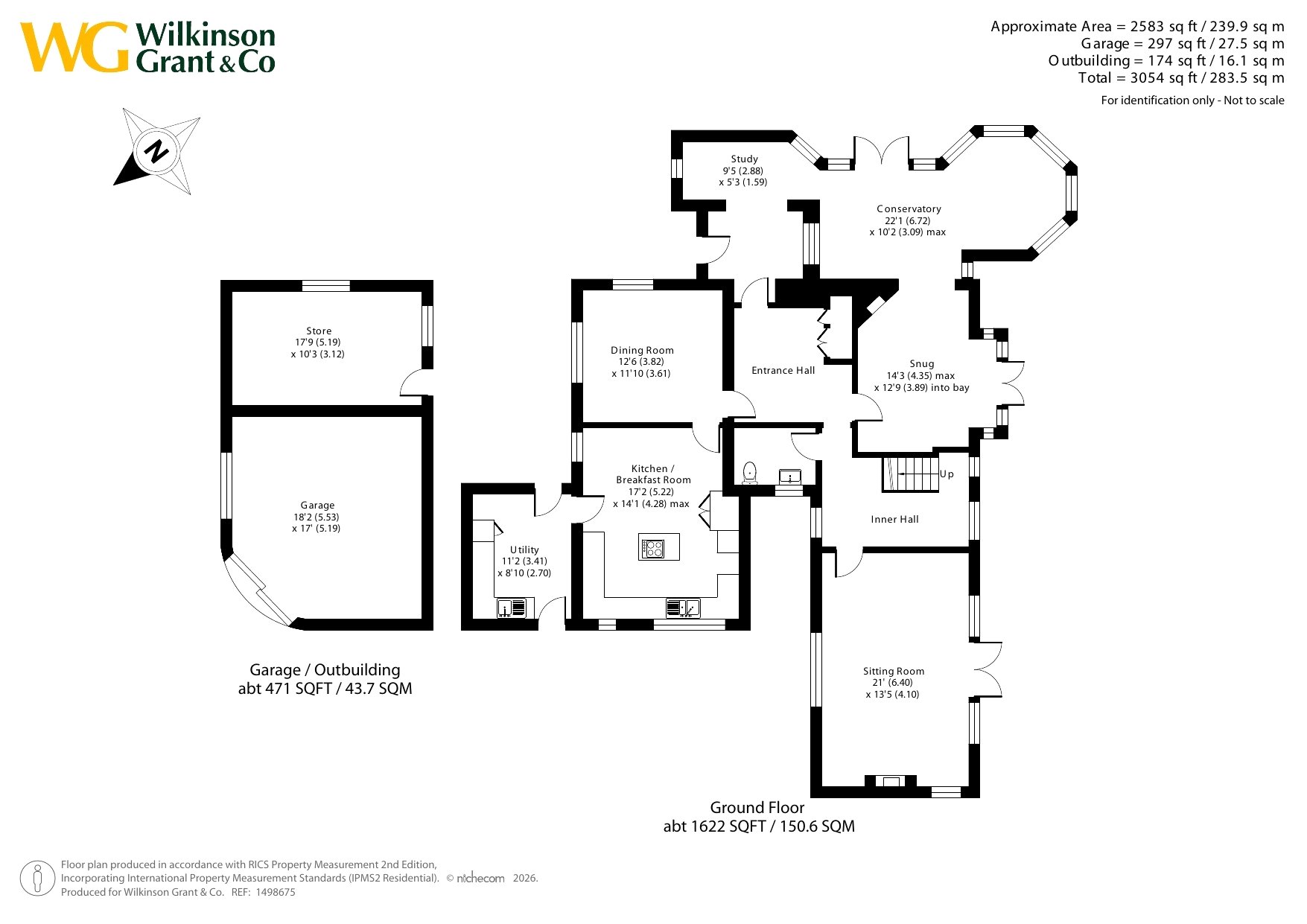 Redlands,, Ebford Lane, Ebford floorplan