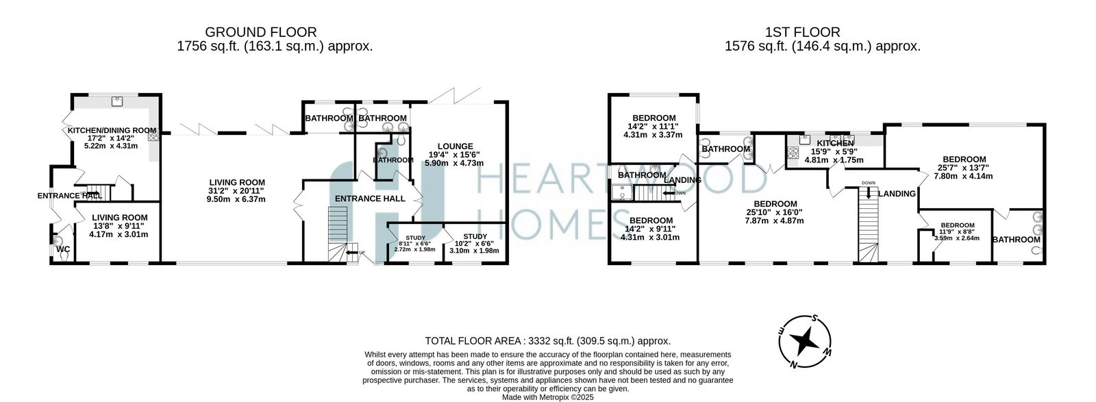 60a, Sandpit Lane, St. Albans floorplan