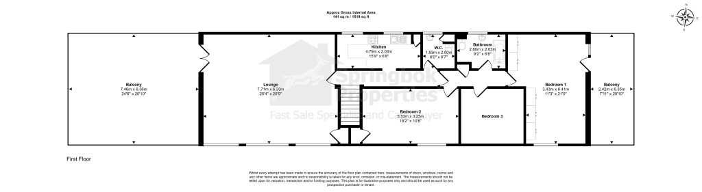 28, Conifer Close, Reigate floorplan