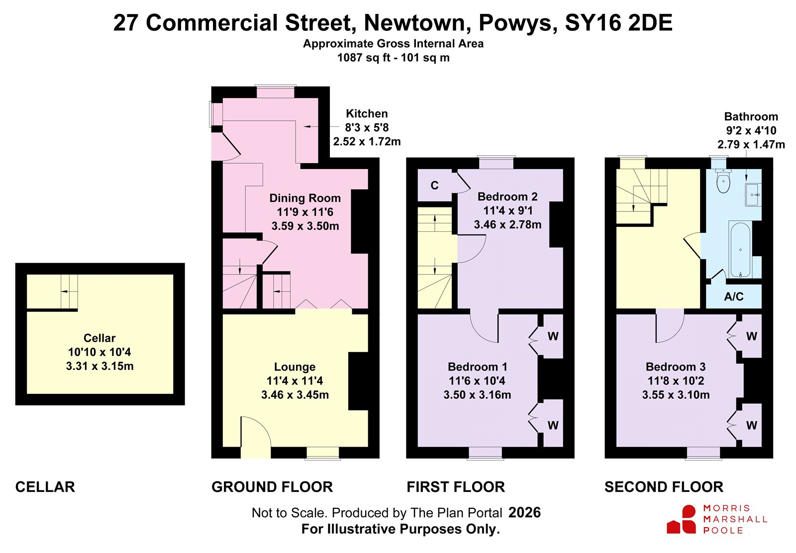 27, Commercial Street, Powys floorplan