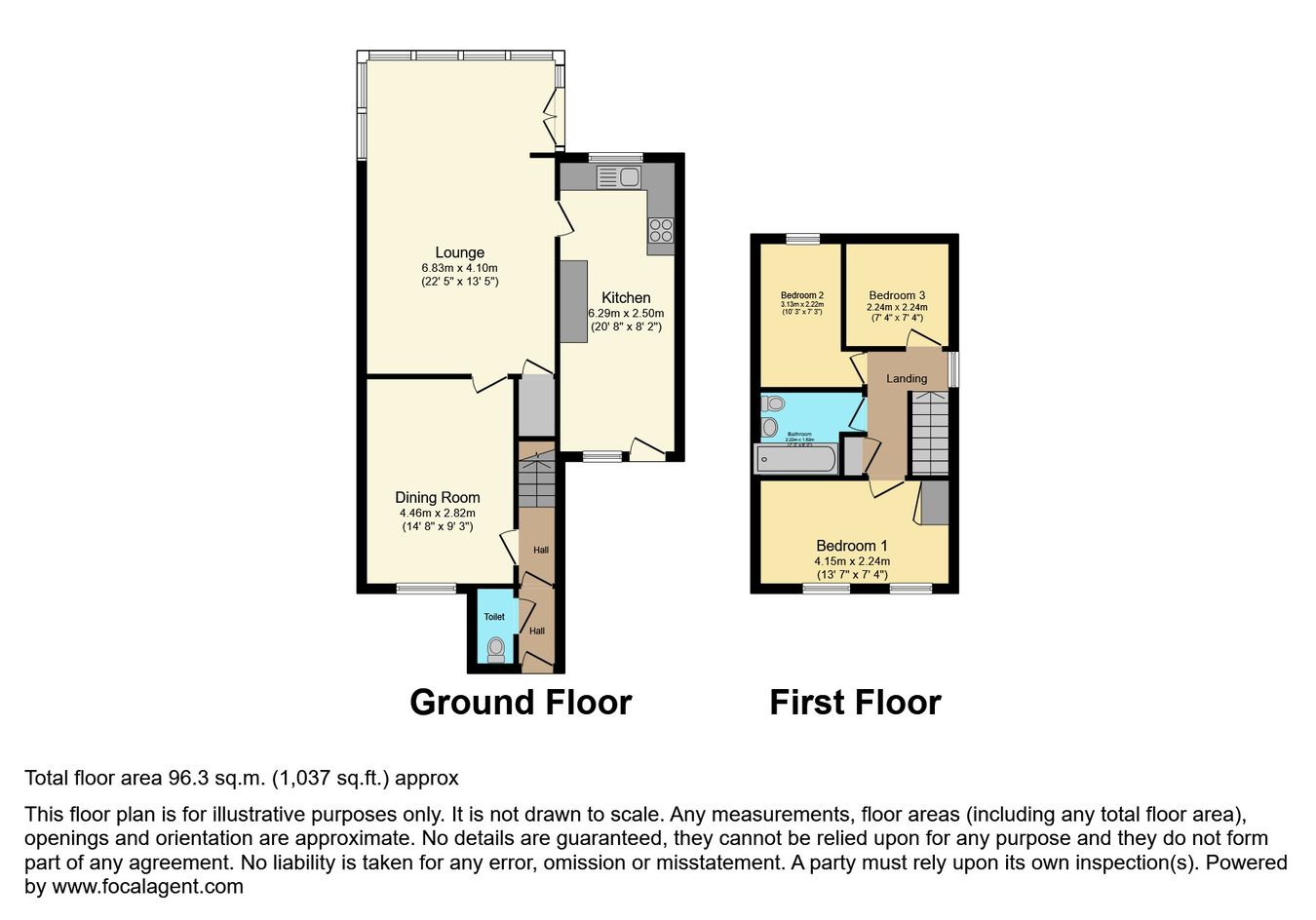 7, Steps Road, Tenby floorplan