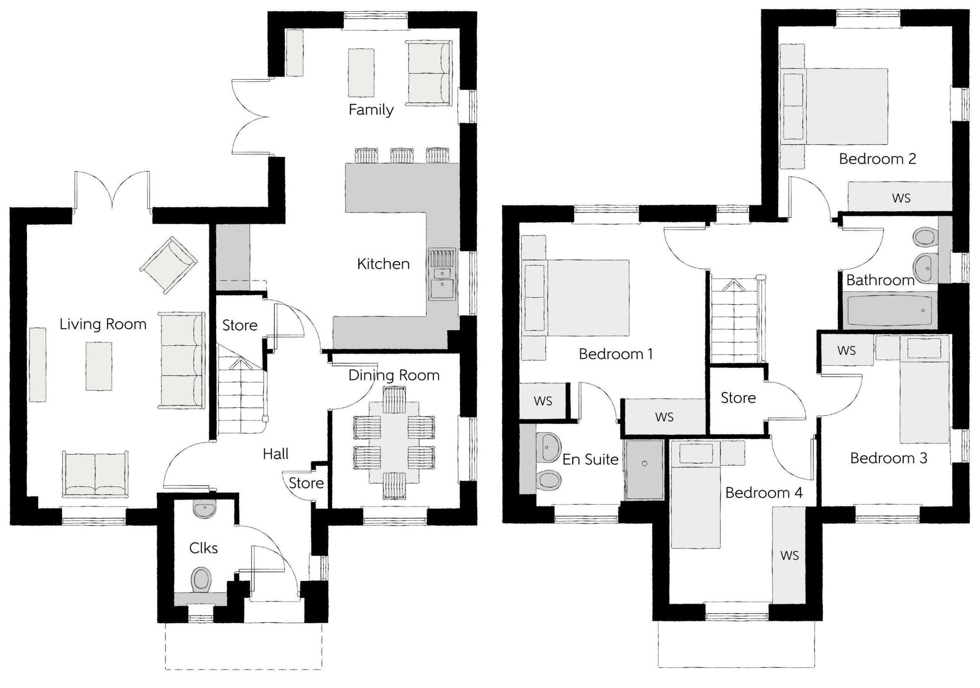 Plot 77 Bronze Barrow Way, Bramford floorplan