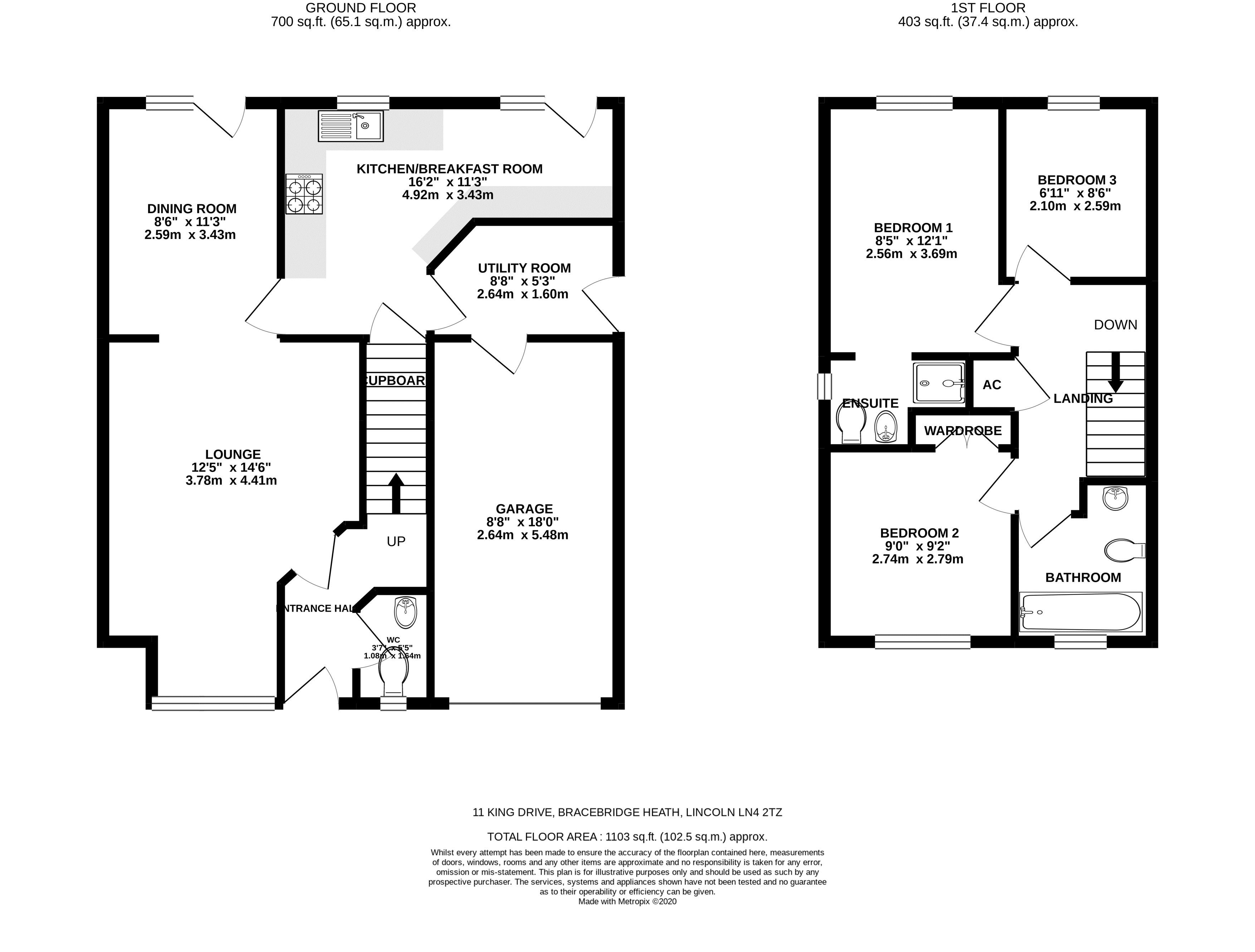 3 bed detached house to rent in King Drive, Bracebridge Heath, Lincoln