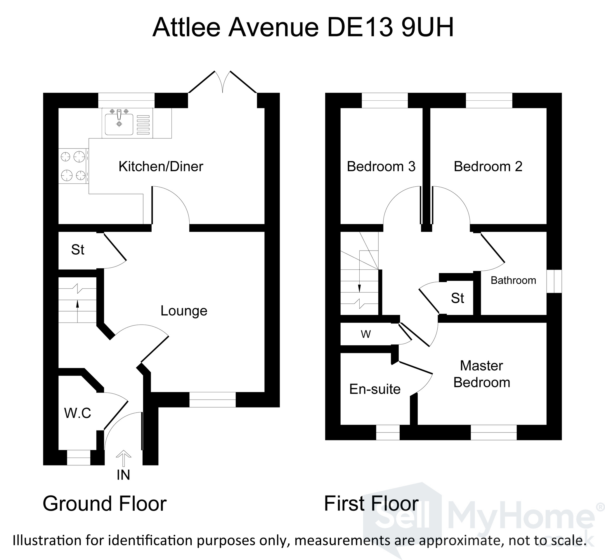 8 Attlee Avenue, Burton-On-Trent floorplan