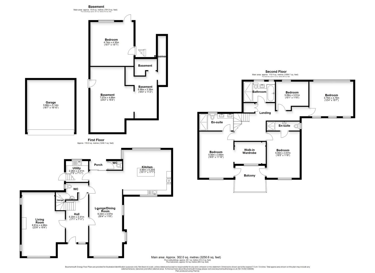 7, 7, Brudenell Avenue, Dorset floorplan
