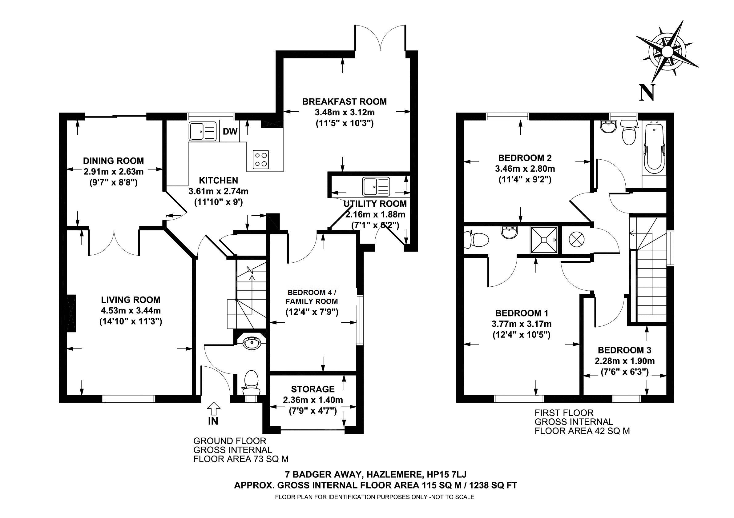 Free property report 7 Badger Way, Hazlemere, HP15 7LJ Chimnie