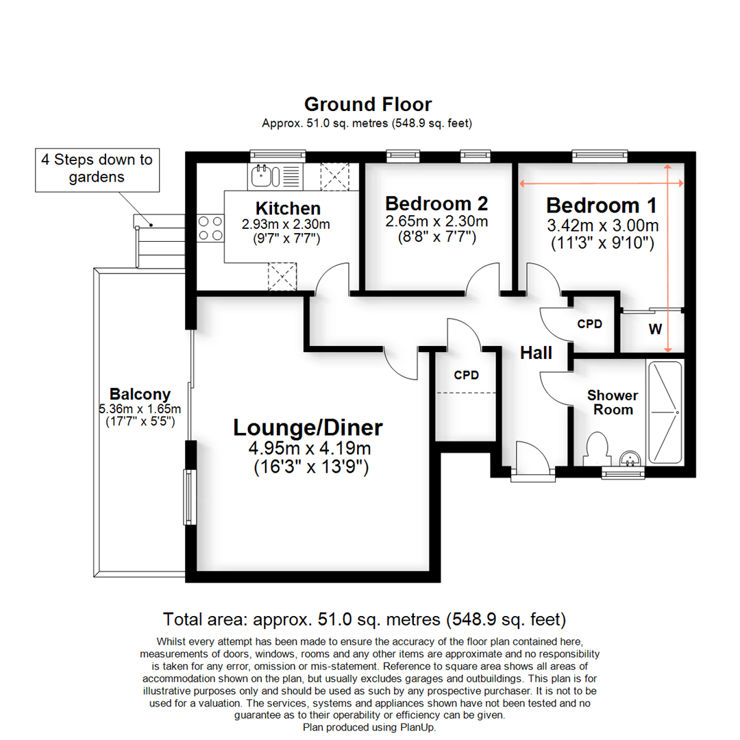 15, Fegans Court, Milton Keynes floorplan