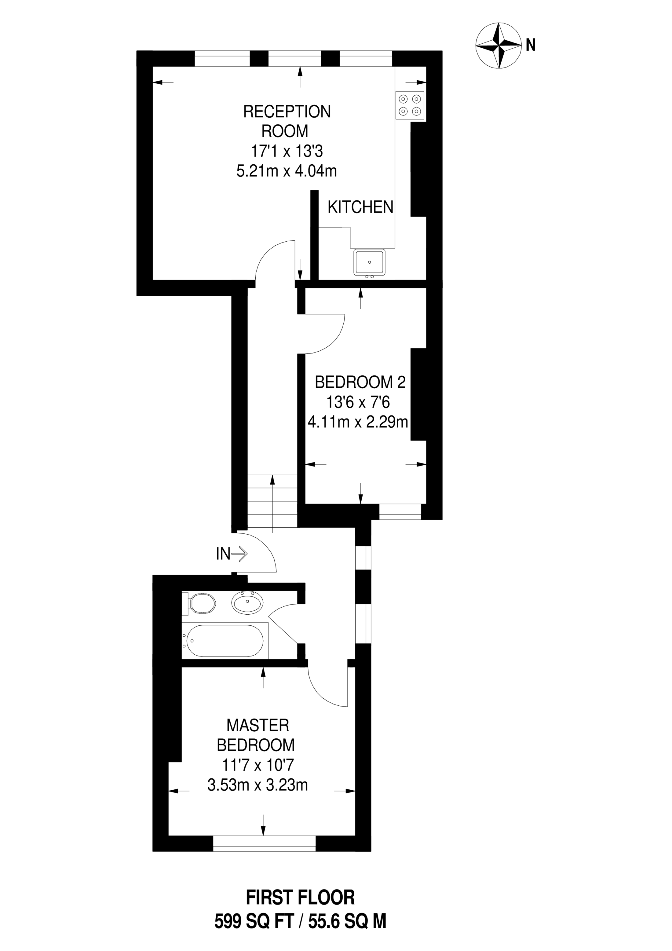 London Road, Tooting floorplan