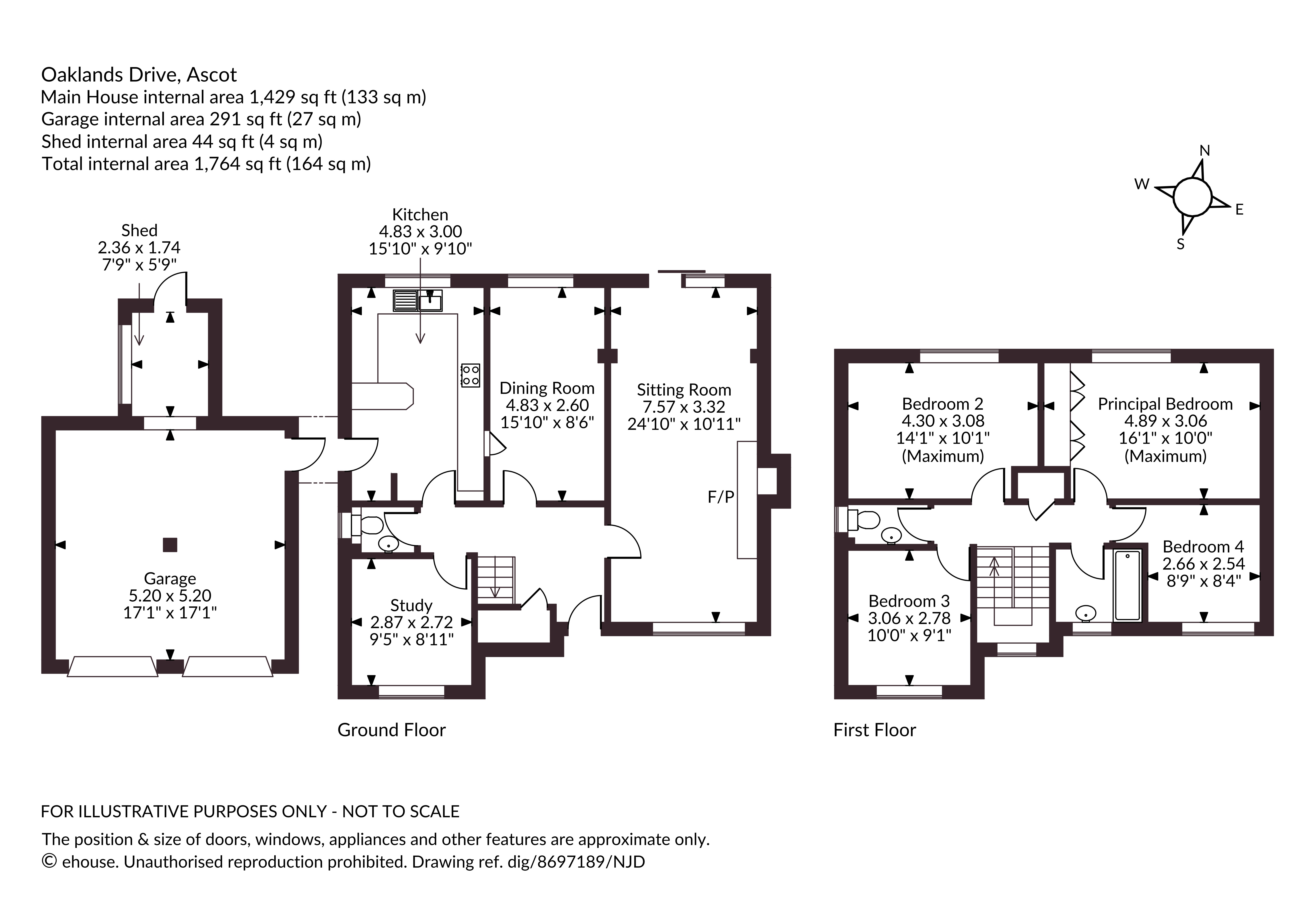 5, Oaklands Drive, Berkshire floorplan
