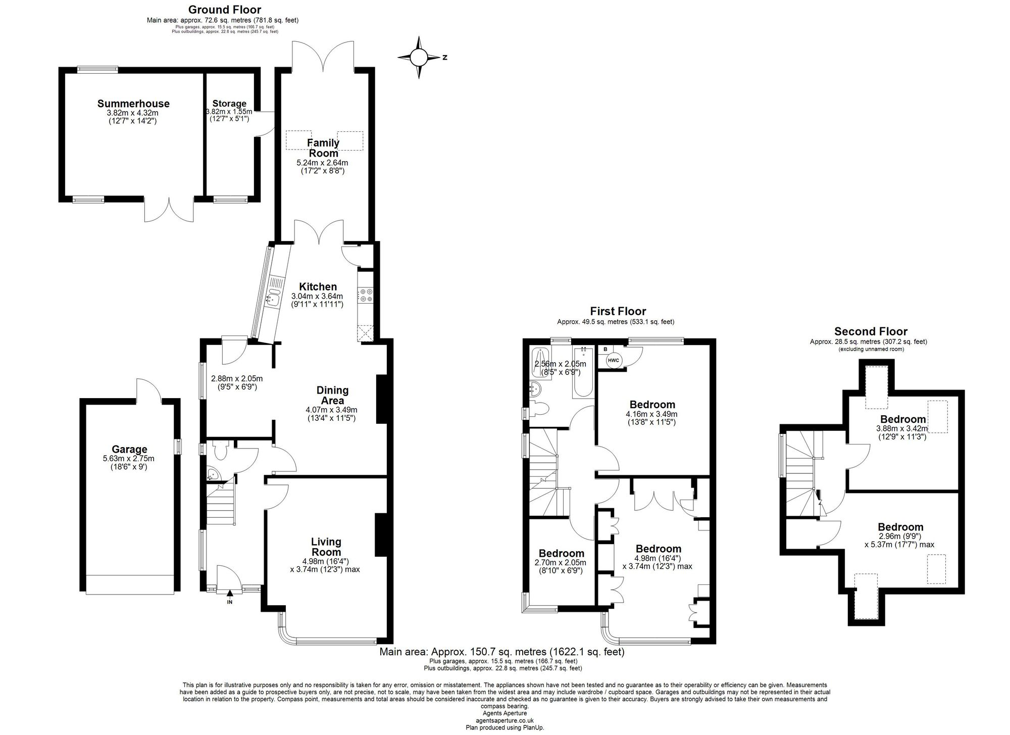 77 Chatham Road, Maidstone floorplan