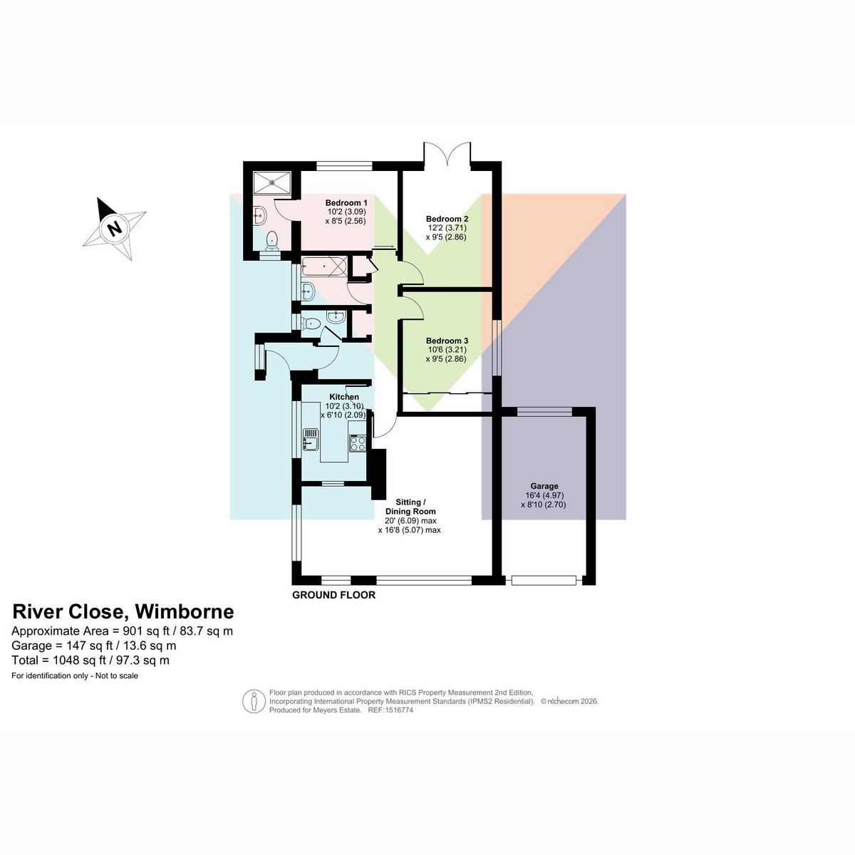 17, River Close, Wimborne floorplan
