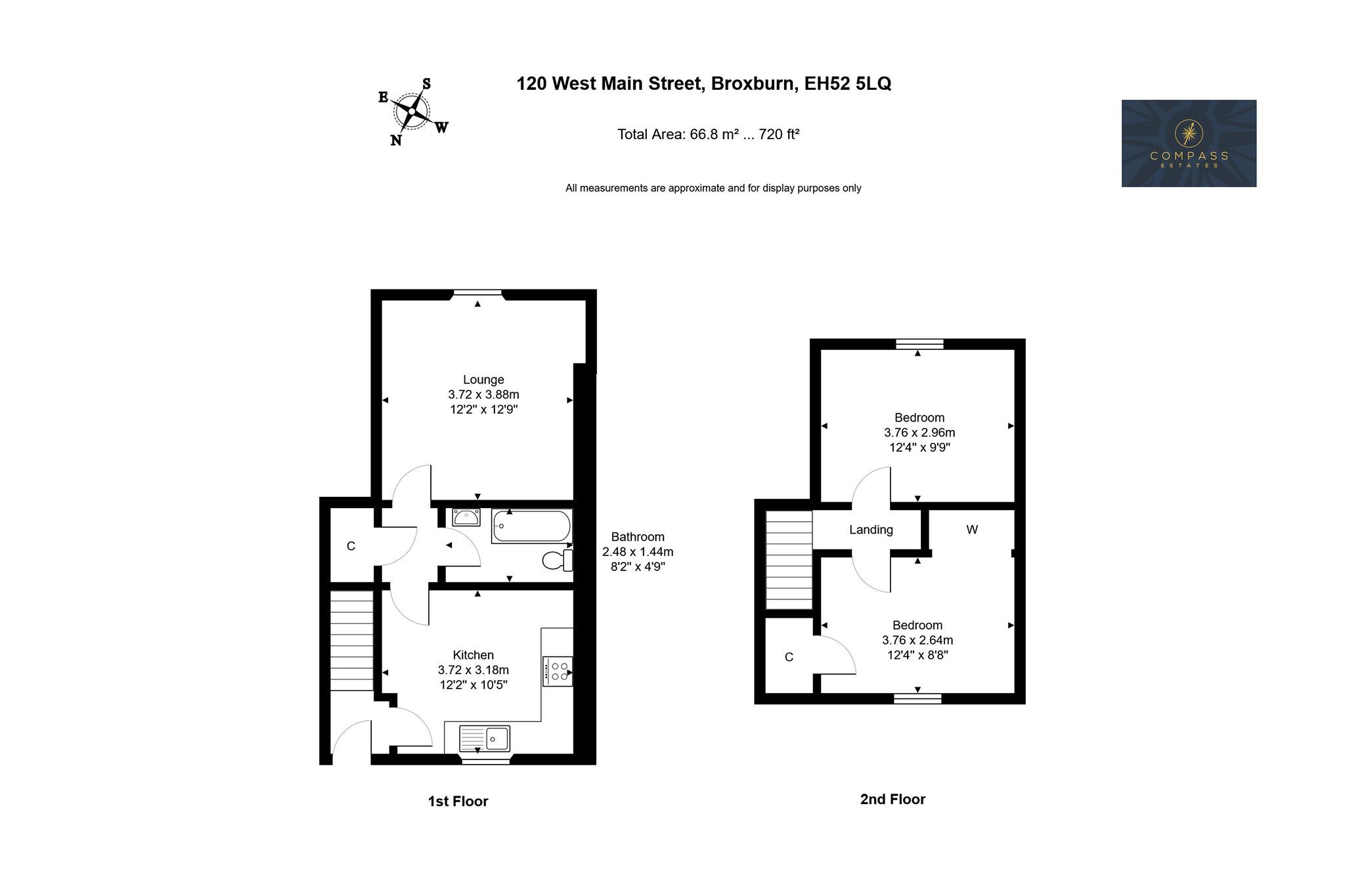 120 West Main Street, Broxburn floorplan