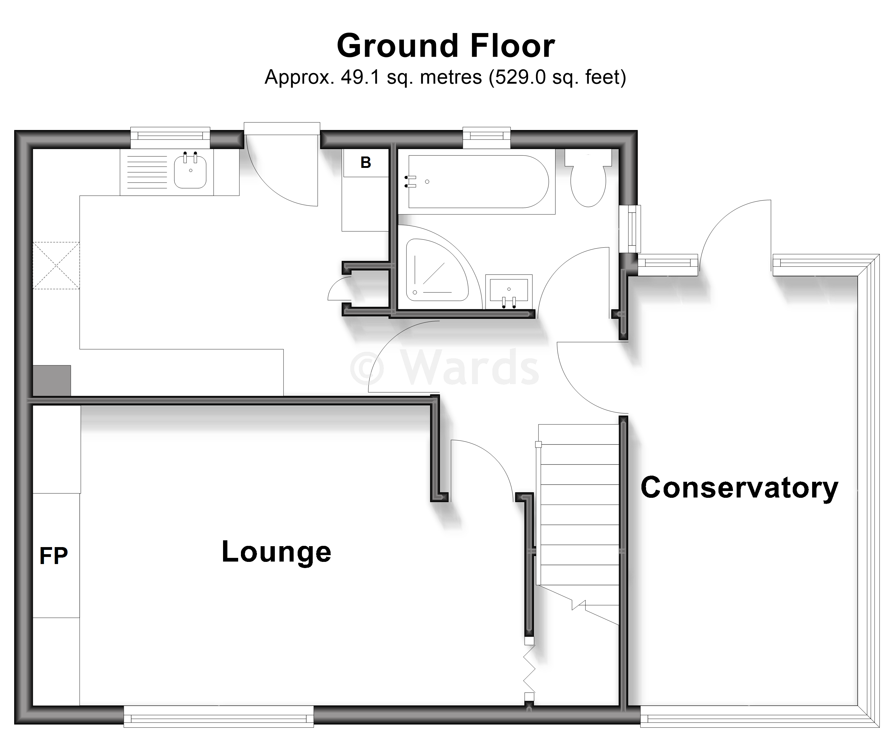 Pullington Cottages, Unnamed Road, Cranbrook floorplan