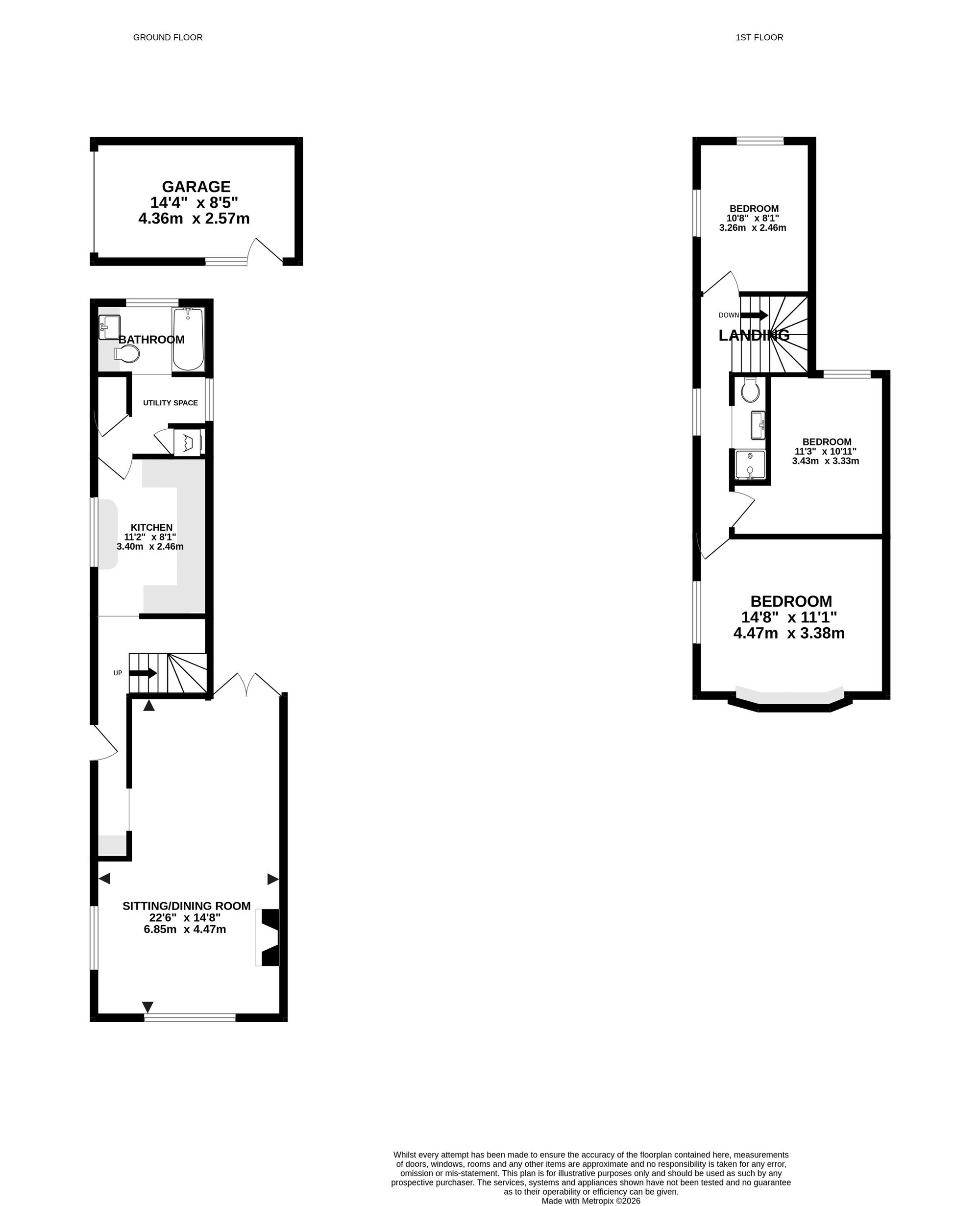 50 St. Vincent Road, Southsea floorplan