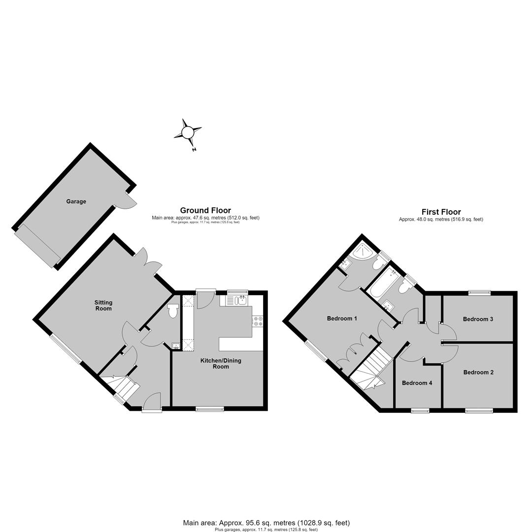 16, Aurelie Way, Whitstable floorplan