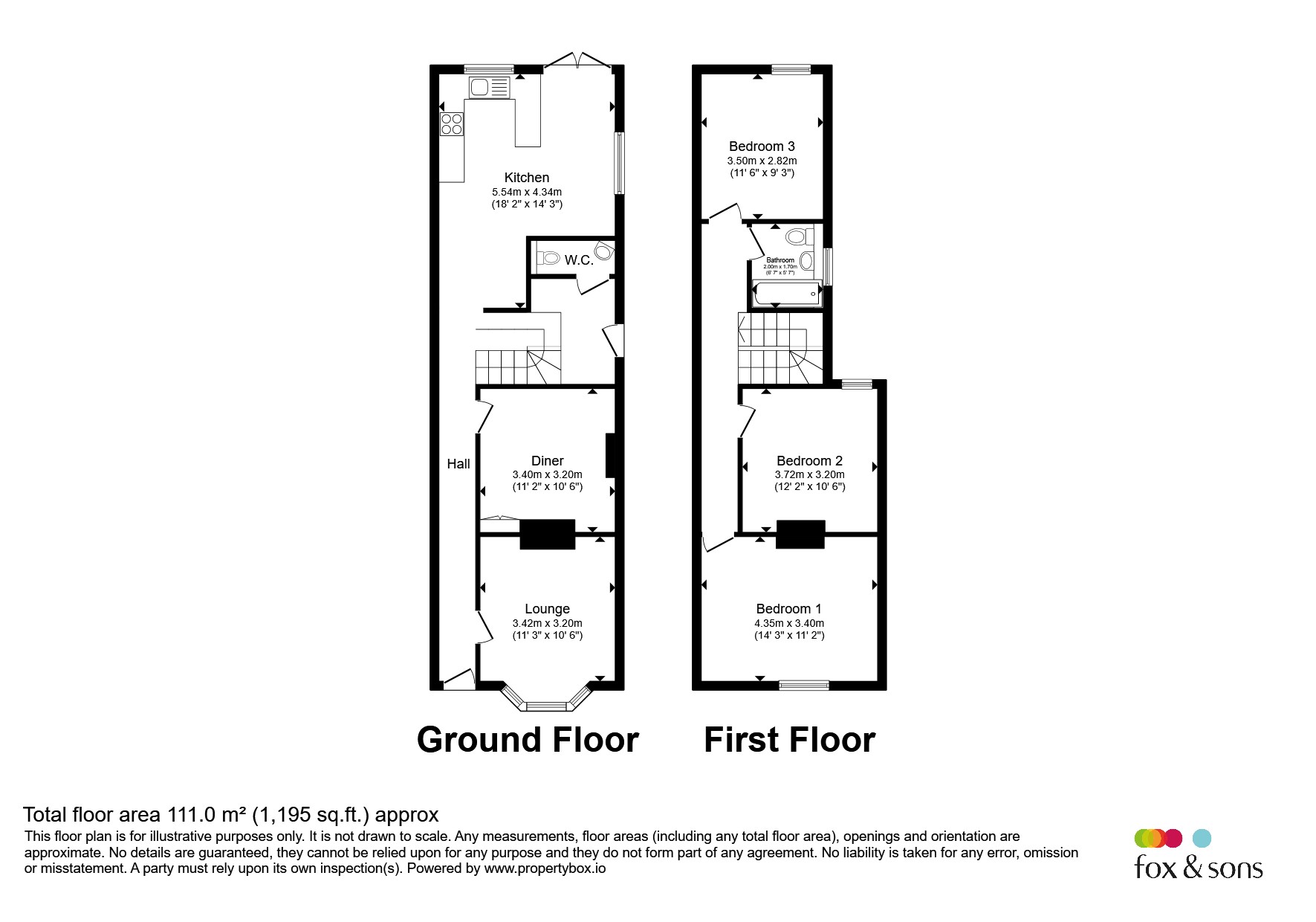 15, Chichester Road, Portsmouth floorplan