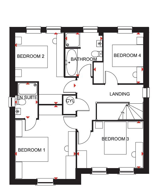 H8055195, Hildersley Farm, Hildersley, Ross-On-Wye floorplan