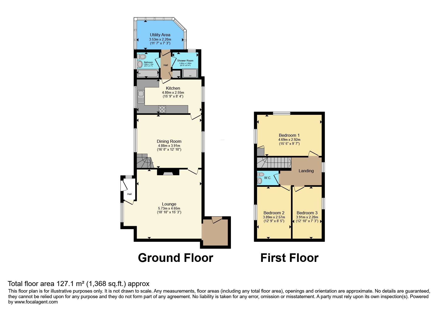 138, Star & Garter Road, Lightwood, Stoke-on-trent floorplan