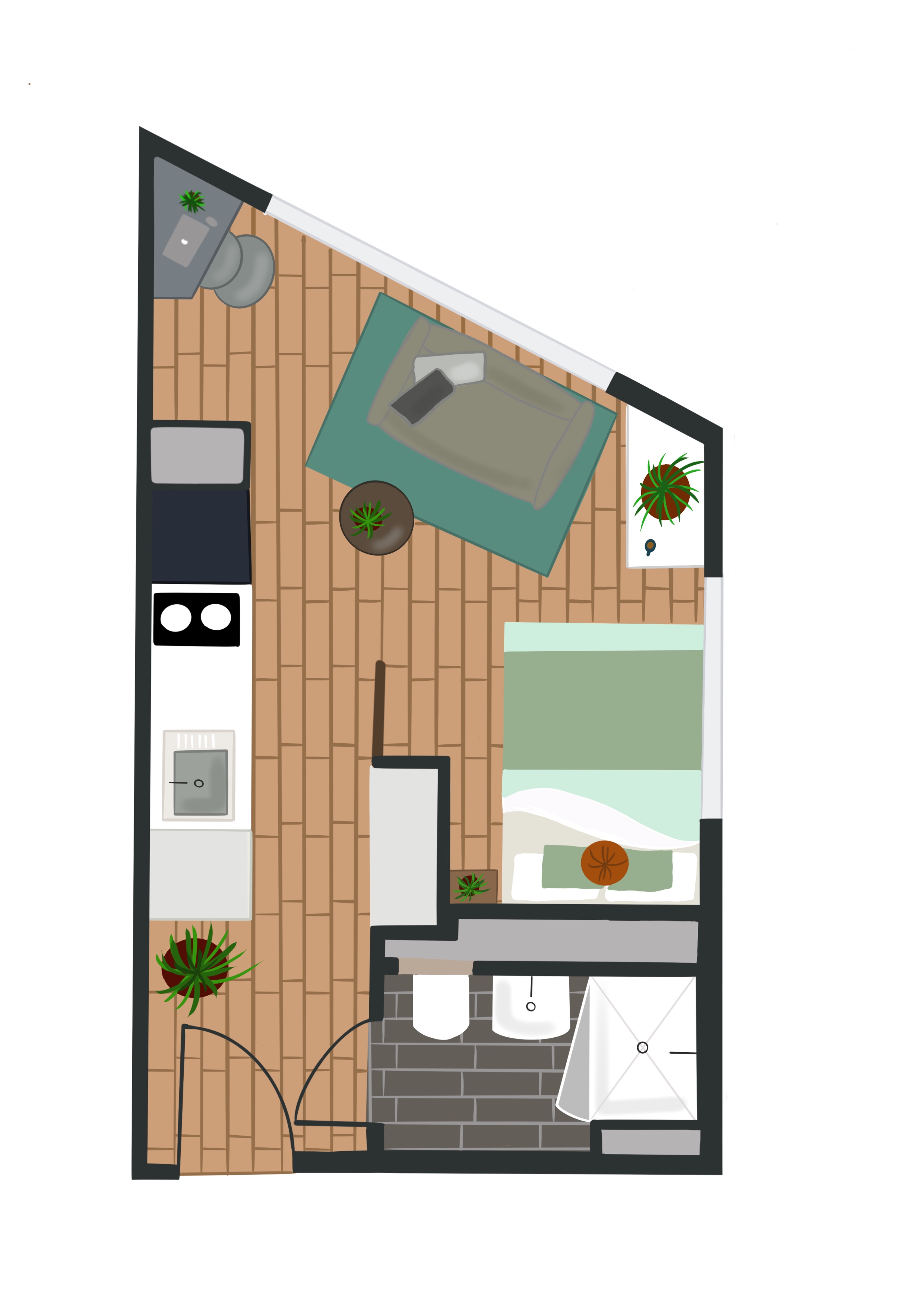 C329, 101 Wales Farm Road, LONDON, W3 6WU, London floorplan