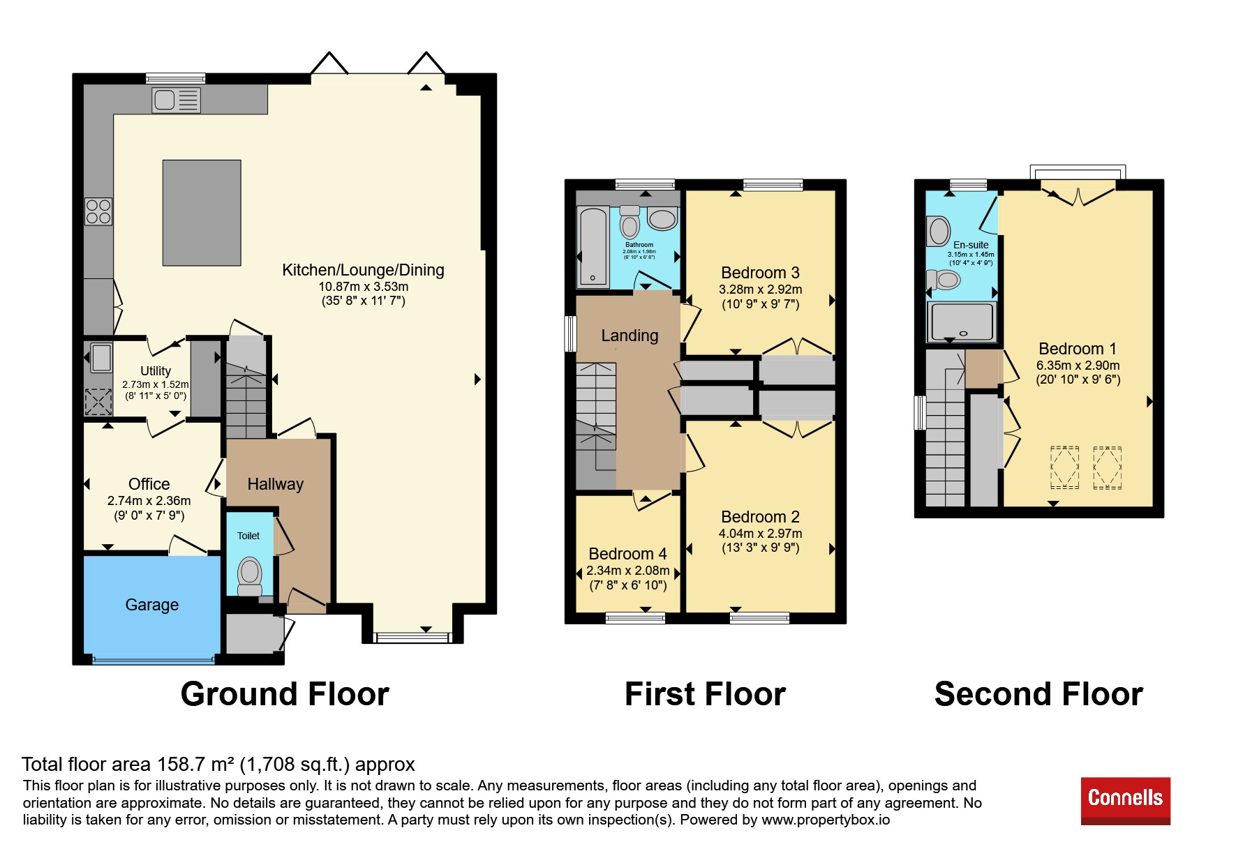 59, Beverley Gardens, St. Albans floorplan