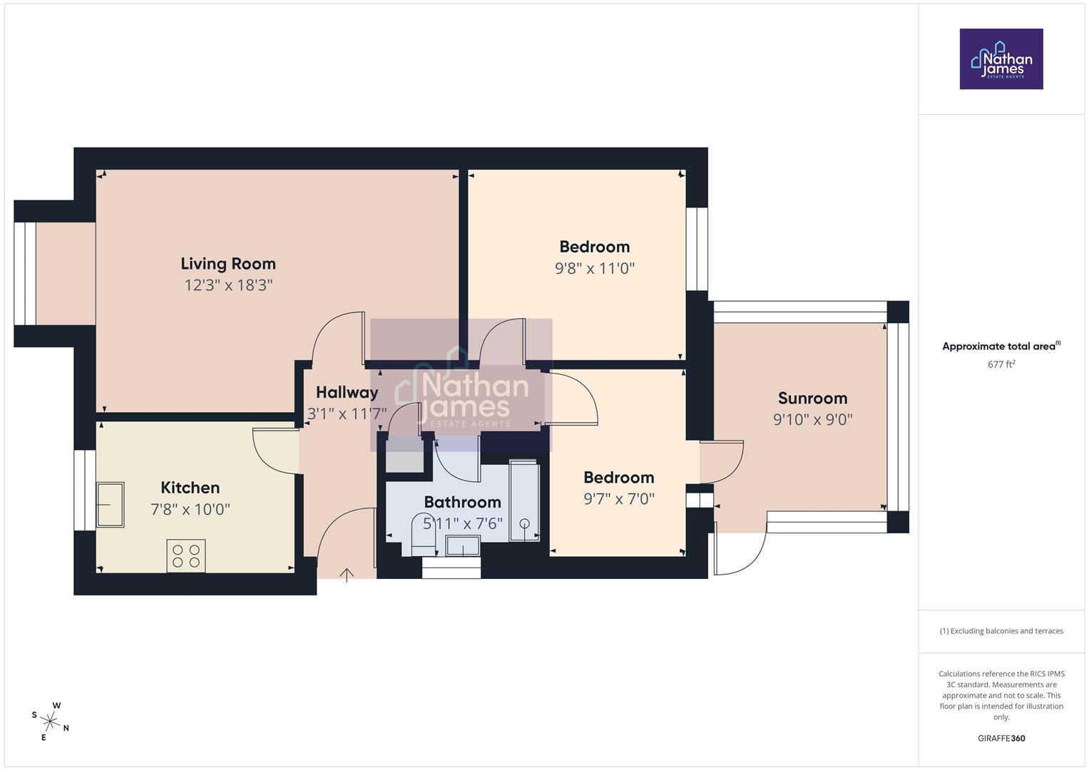 1, Hodges Close, Portskewett floorplan