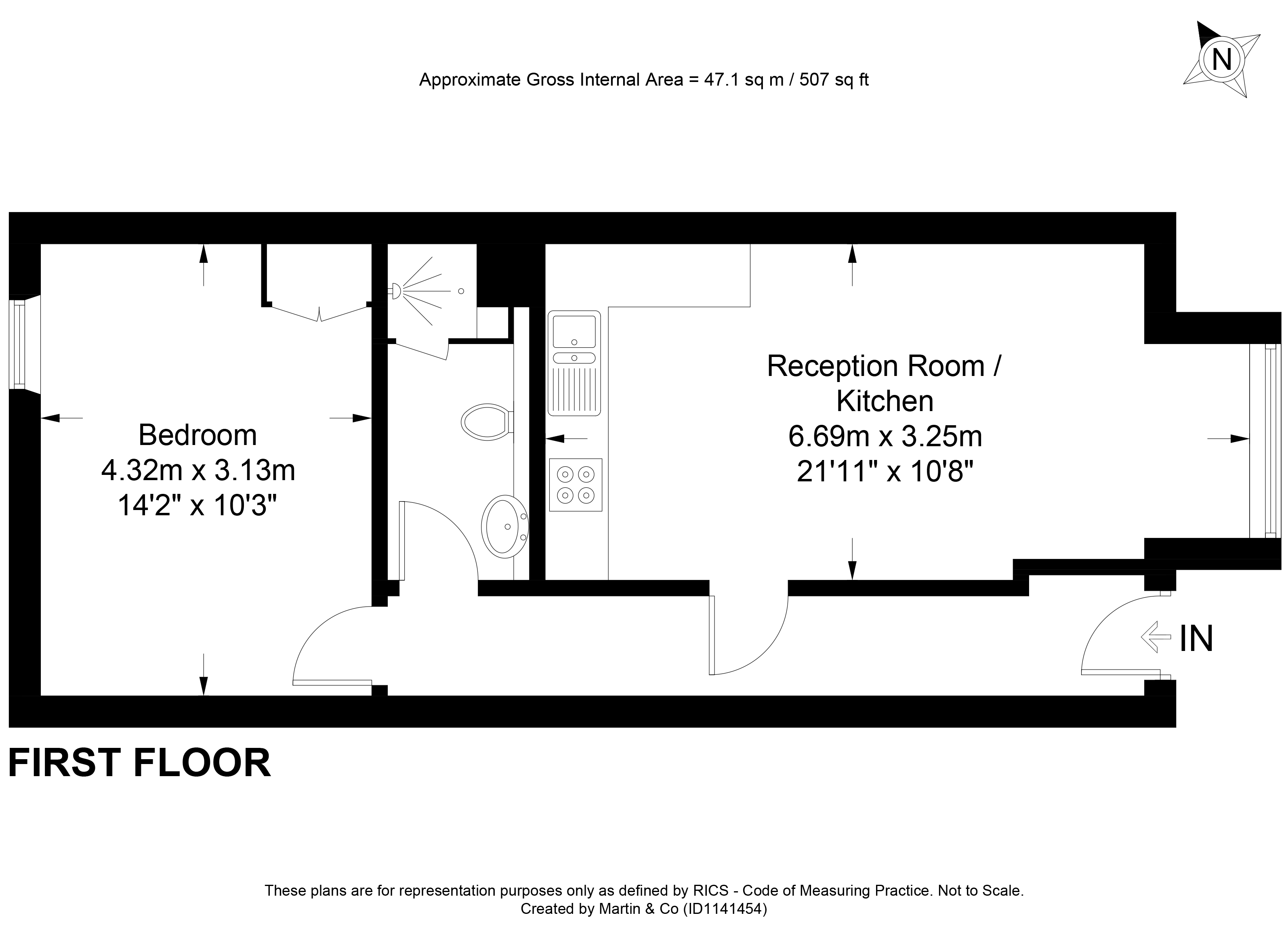 49C, Romsey Road, Winchester floorplan
