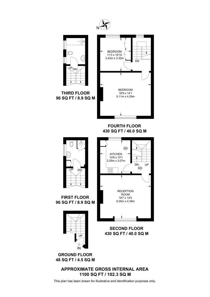 27b Aberdeen Place, London floorplan