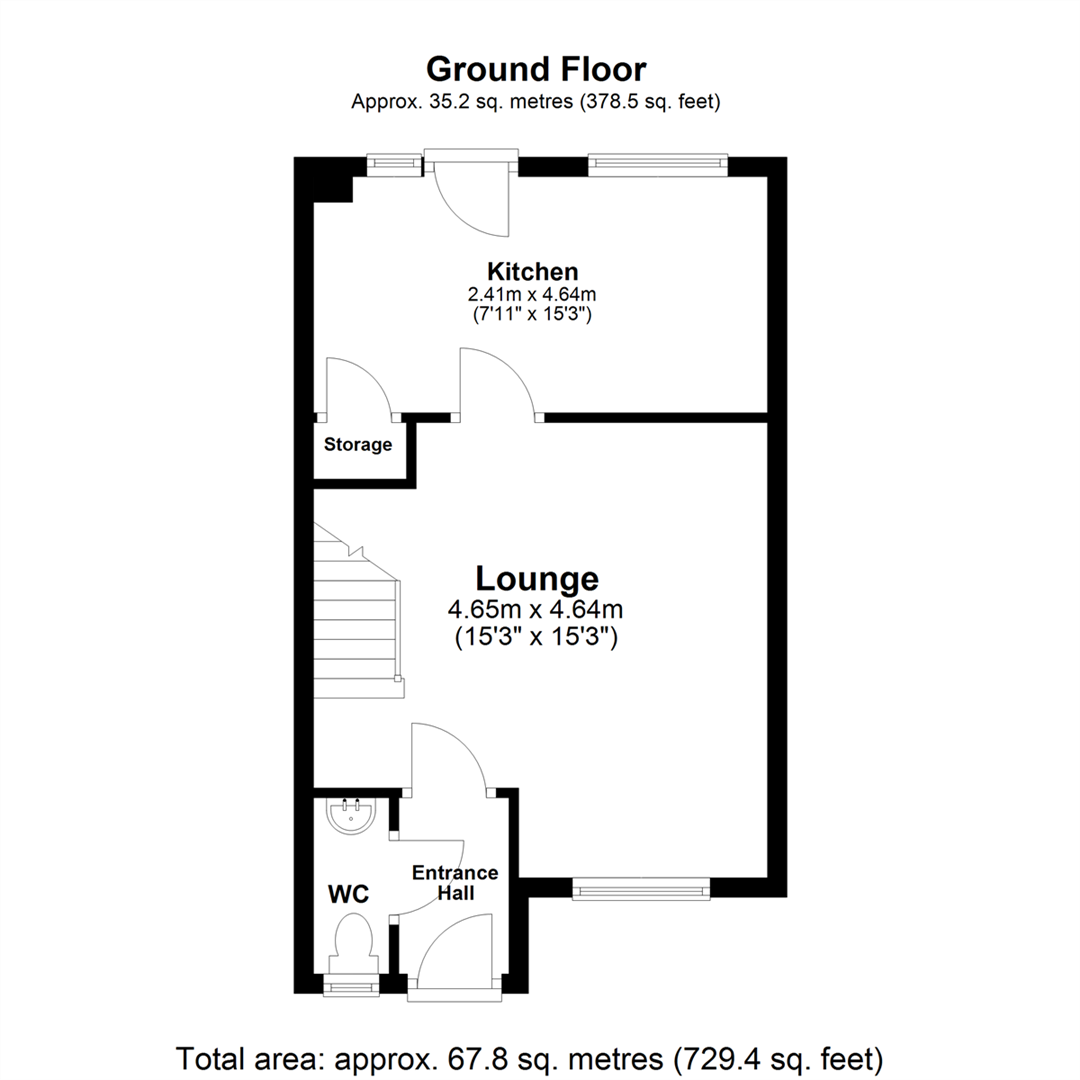 25, Ash Close, North Yorkshire floorplan