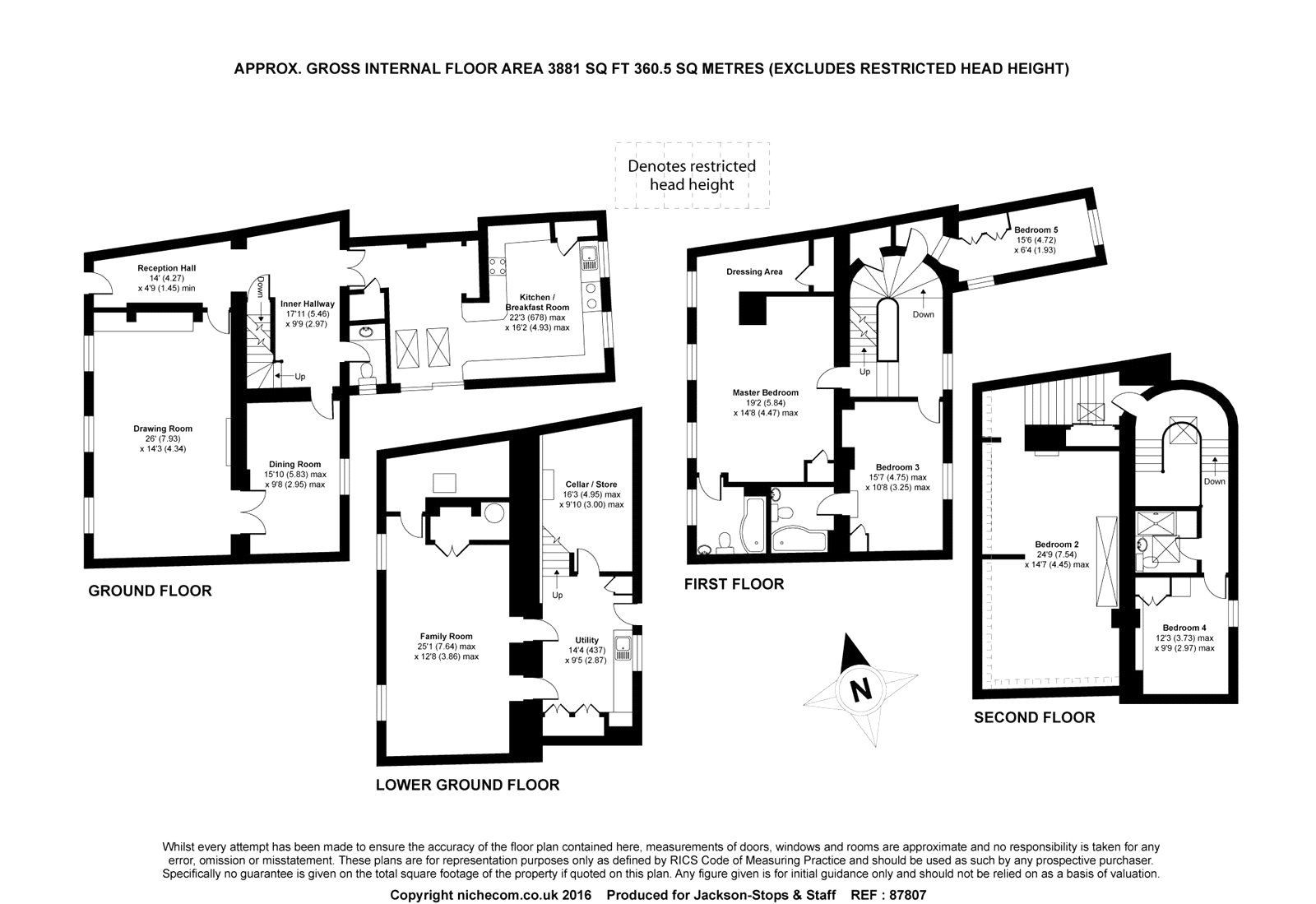 5 Bedrooms Detached house to rent in North Pallant, Chichester, West Sussex PO19