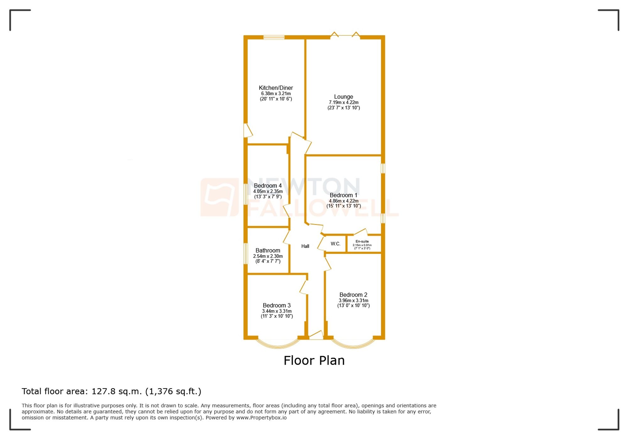 37 Queens Drive, Leicester floorplan