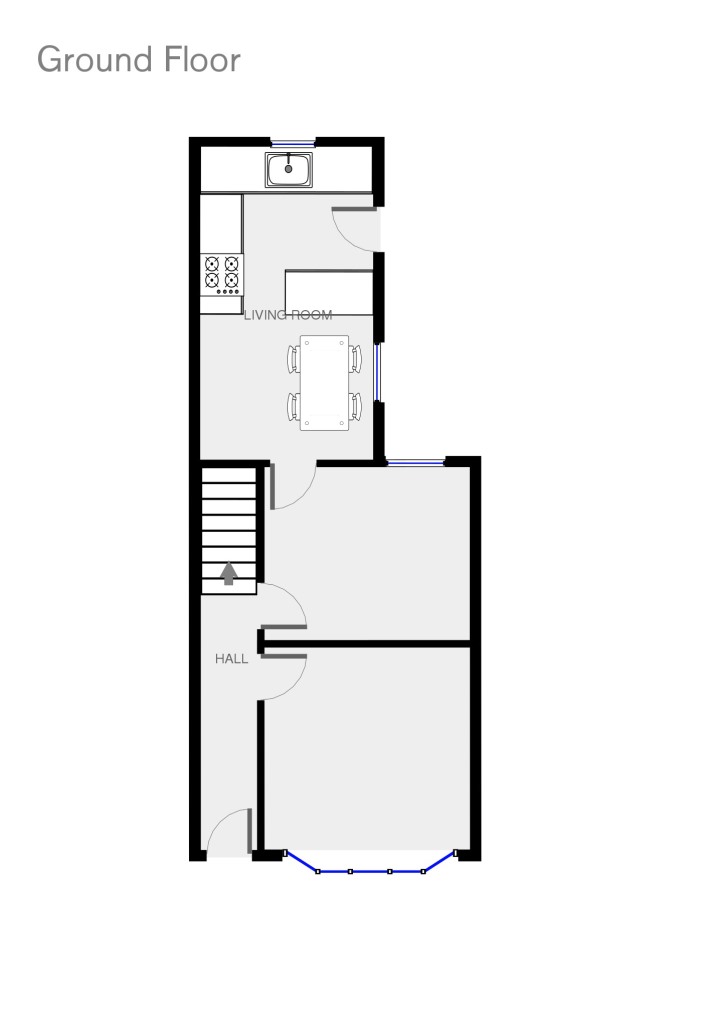 206, Inverness Place, Cardiff floorplan