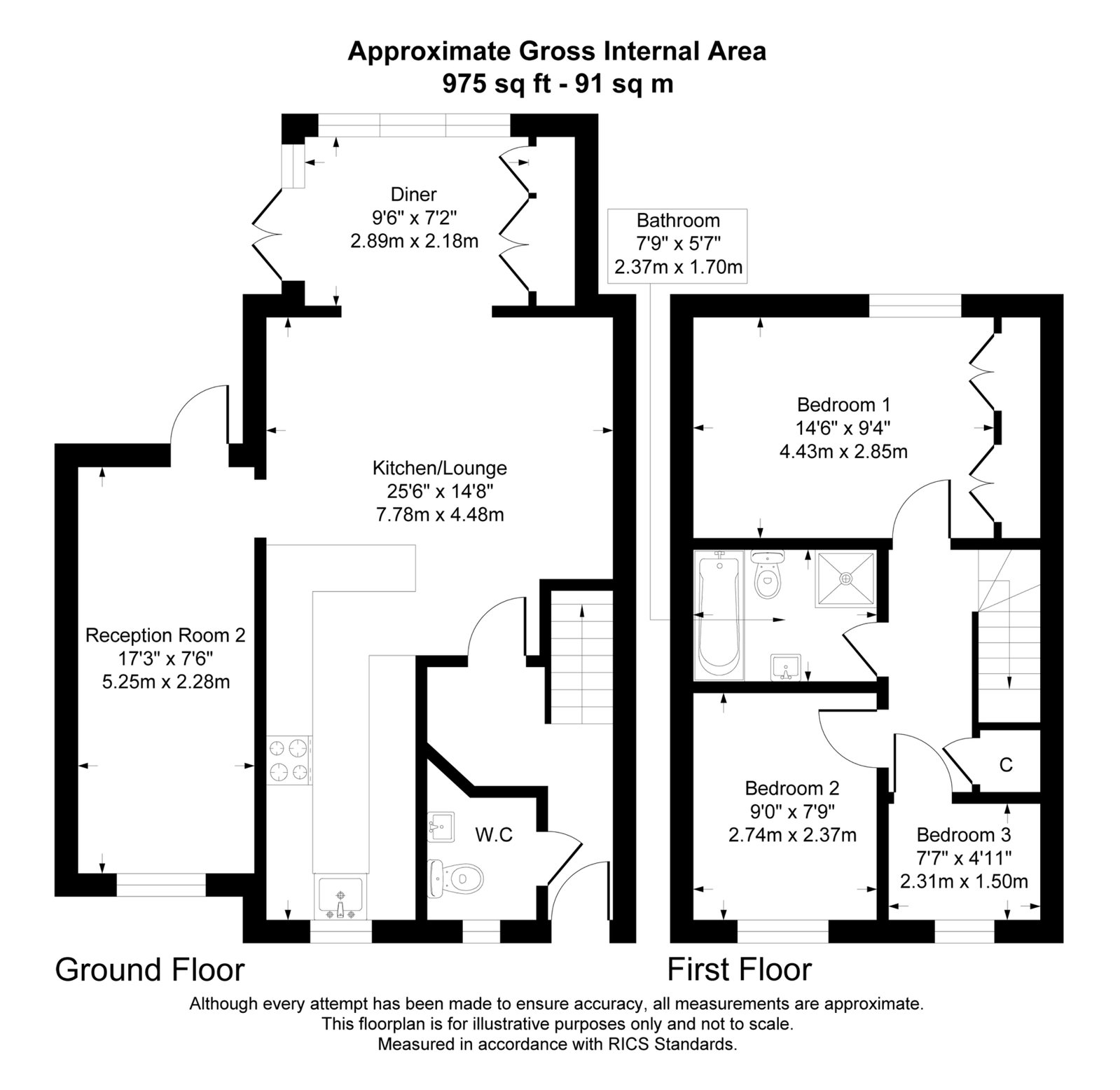 1, Hunter Seal, Tonbridge floorplan