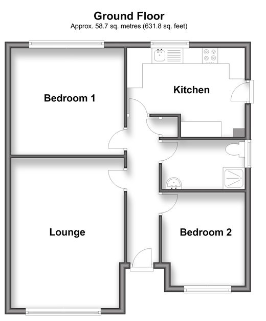 Shamrock Avenue, Whitstable floorplan
