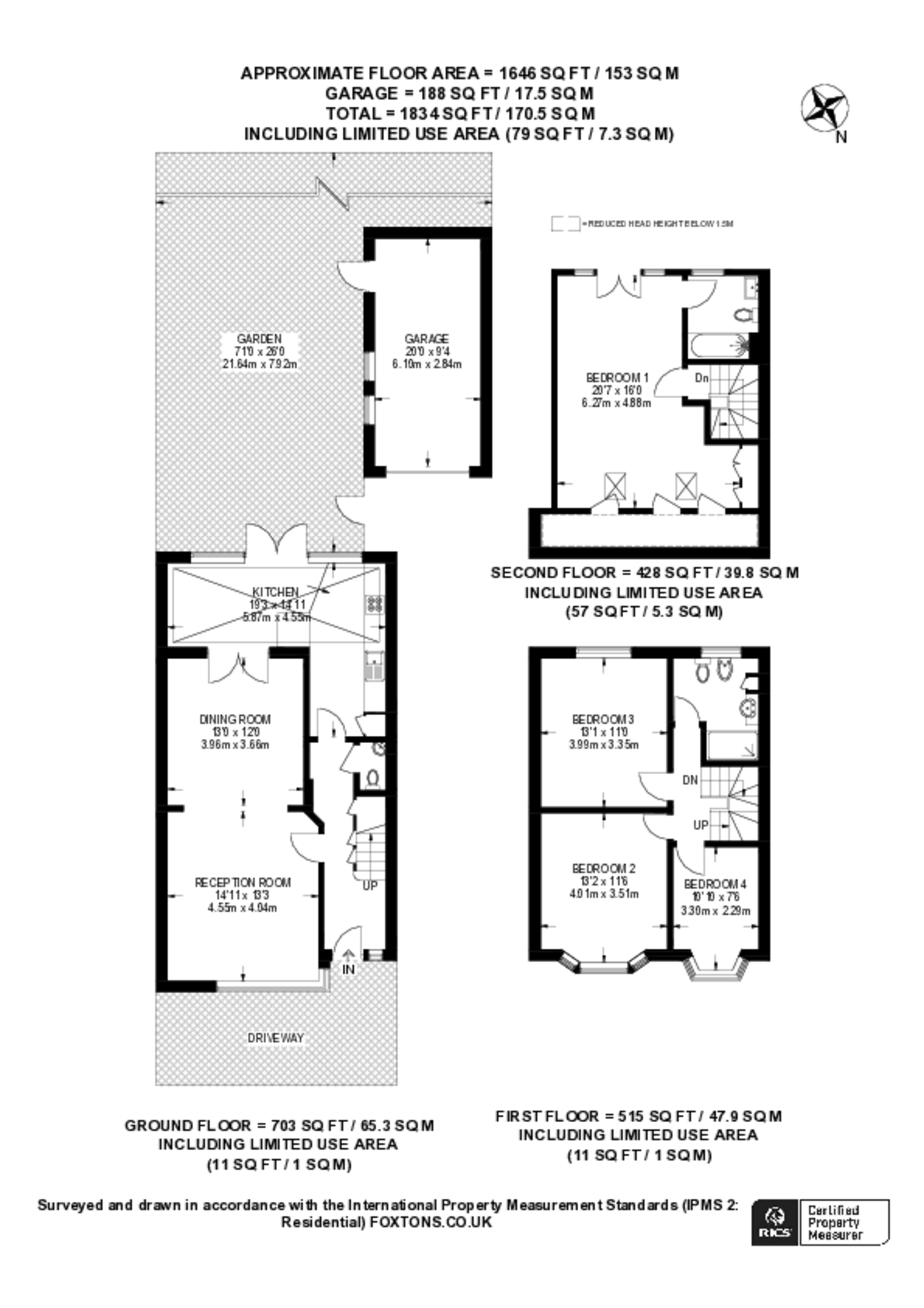 CHANCTONBURY WAY, Woodside Park floorplan