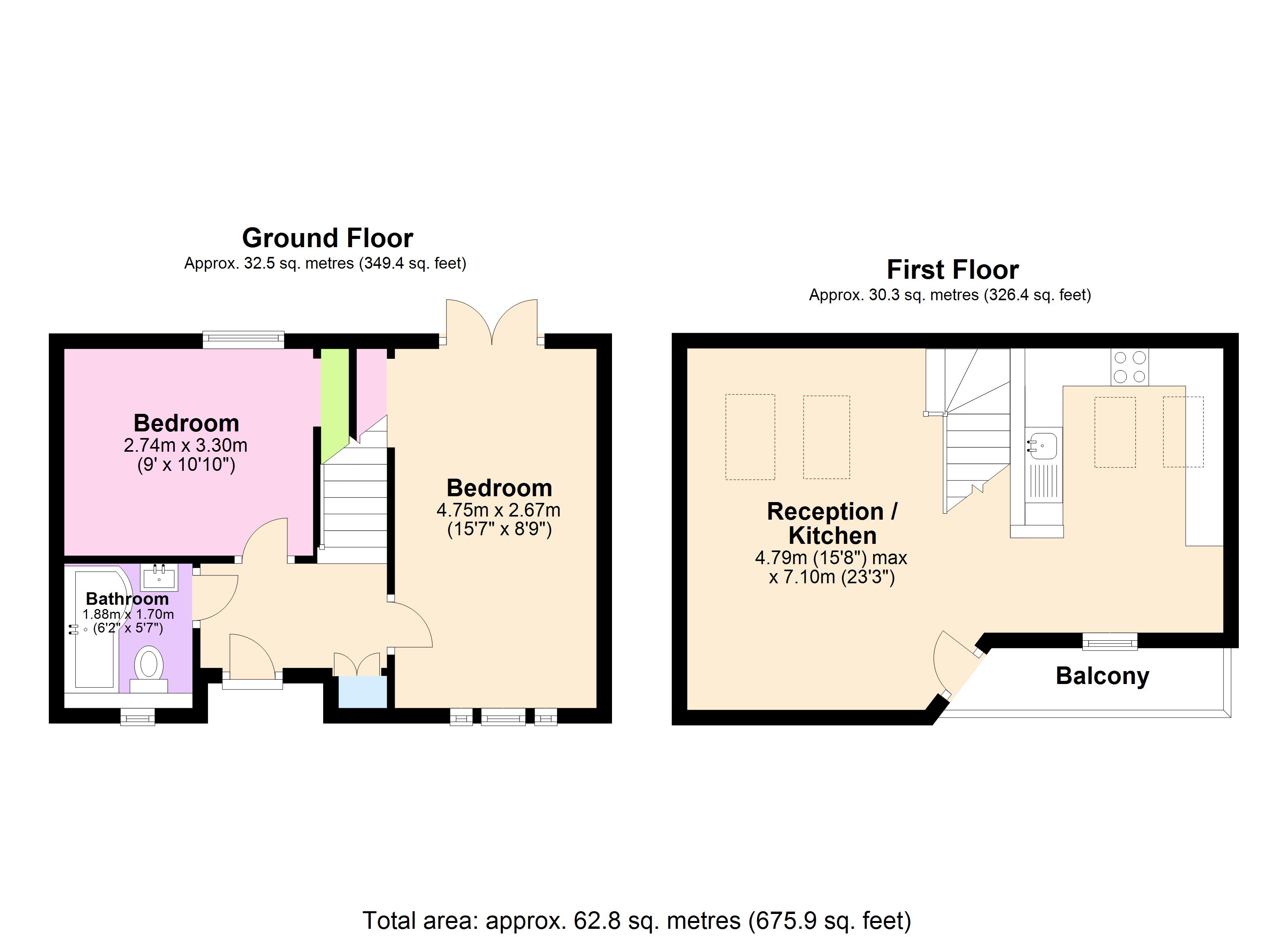 Robinscroft Mews, London floorplan