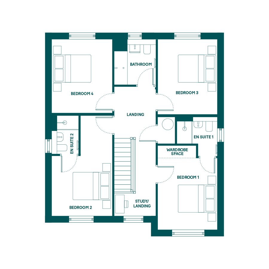 Off Green Lane, Yarm floorplan