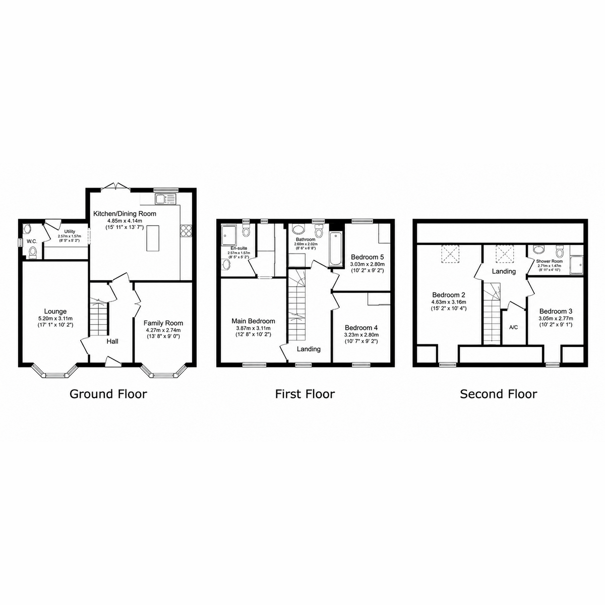 81, Bradfield Way, Rotherham floorplan