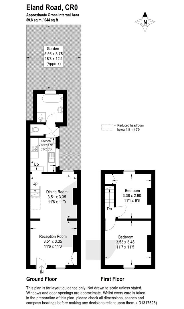 20, Eland Road, Croydon floorplan