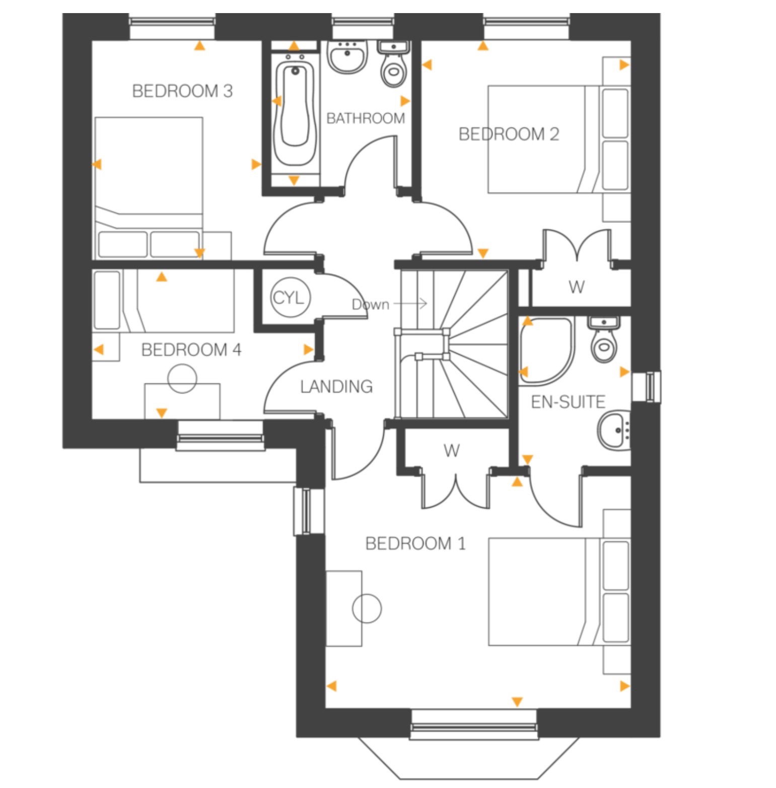 Plot 577, Shelford Road, Nottingham floorplan